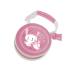 MAM POD pacifier pocket practical for storing 2 nullters pacifier box with Velcro fastener for flexible fastening rabbit 1 piece (1 -pack) pink