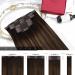 Moresoo Clip-In Extensions | Real Remy Human Hair | 60cm Long | Brown #2/6/2 | 120g 7PCs - Double Tress for Seamless Blending - Buy Online on GoSupps.com