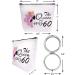 60th Birthday Silver Mirror and Makeup Bag Set for Women | Ideal 60th Years Birthday Gift Ideas - Buy Online on GoSupps.com
