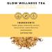 Pinky Up Glow Loose Leaf Wellness Tea | Antioxidant Bioactive Herbal Tea Blend | Caffeine-Free, Low Calorie & Gluten-Free | 3.0oz Tin (25 Servings) - Buy Online on GoSupps.com
