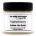 Lip Scrub - Tupelo Honey Flavor - Hand Crafted 1.5 oz / 42.5 g Natural Lip Care Artisan Lip Treatment Exfoliate Hydrate & Protect. Made in the USA.