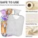 Tiger Flower Hot Water Bottle with Cover - 1L BPA Free Small Bag for Pain Relief & Hot/Cold Therapy - Buy Online on GoSupps.com