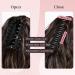 Brikabia Blonde Ponytail Extension - 40cm Curly Clip-In Hairpiece for Women Medium Brown Ash Blonde Long Corrugated Style - Buy Online on GoSupps.com