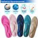 Bellcon Memory Foam Insoles for Women - Arch Support, Plantar Fasciitis Relief - 5 Pairs - Buy Online on GoSupps.com