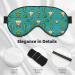Cute Cactus & Bull Skull Eye Mask | Ultra-Soft Light-Blocking for Comfort & Restful Sleep - Shop Internationally - Buy Online on GoSupps.com