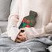 Christmas Hot Water Bottle with Plush Cover | Warm Hand Warmer for Adults & Kids - 26.5x15.3cm | International Shipping - Buy Online on GoSupps.com