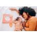 Lucy Darling Flower Child Silicone Teething Toy - BPA Free 2-in-1 Pacifier & Teether for 0-6 & 0-12 Months | Soothing Baby's Gums - Buy Online on GoSupps.com