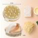 2 Pack Natural Soft and Hard Boar Bristle Body Brushes for Exfoliating and Cleansing - Round Massage Bath Brushes for Whole Body, Promotes Blood Circulation - Buy Online on GoSupps.com