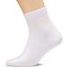 Hugh Ugoli Women's Bamboo Ankle Diabetic Socks - 3 Pairs, Soft & Wide Non-Binding Design, Seamless Toe, Shoe Size 6-9/10-12 White - Buy Online on GoSupps.com