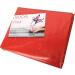 eXODA Incontinence Sheet - Red Mattress Pad 200x230 cm | Waterproof Bed Sheet for Adults & Children - Buy Online on GoSupps.com