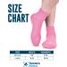 Doctor's Select Diabetic Socks 4-Pack - 1/4 Length for Men and Women | Large Light Blue, Blue, Purple, Pink - Buy Online on GoSupps.com