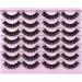 JIMIRE Russian Strip Eyelashes Cat Eye Volume Eyelashes Natural Look Like Eyelash Extensions Fluffy D Curly Thick Faux Mink Hybrid Lashes 14 Pairs Pack Natural RS Lashes - Buy Online on GoSupps.com
