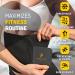Perfotek Waist Trimmer Belt for Women Waist Trainer Sauna Belt Suit Effect - Black - Buy Online on GoSupps.com