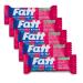 Fatt (Fattbar) Keto Bars (Raspberry & Almond, 5-Pack) | 2g Net Carbs | Super Fats Natural Keto Snacks | Low Carb, Keto Friendly, High Fiber, Sweetener Free, Vegan, Non-GMO | 1.06 oz per bar Raspberry & Almond 1.06 Ounce (P…