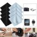 OzMW Microfiber Glasses Cleaning Cloths 8-Pack | Optician Quality 18x15cm | Black & Blue | Effective Lens Care - Buy Online on GoSupps.com