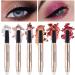 Eye Shadow Sticks 6 Colors Eyeshadow Stick Waterproof Eye Shadow Highlighter Stick for Natural Makeup Girls and Women Pochy A(1# 6#) - Buy Online on GoSupps.com