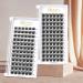 Fluffy D Curl 8mm Individual Eyelashes - Natural Matte Mega D - DIY Eyelash Extensions (1 Pack) - Buy Online on GoSupps.com