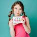 Miss Nella Summer Movement Nail Polish Set Non-Toxic Peel-Off Glitter for Kids | Pink Purple Peach & Yellow | Water-Based & Odorless - Buy Online on GoSupps.com