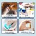 Cureguard Vinyl Exam Gloves (Case of 1000 - Large) Powder Free Latex Free Disposable Great for a Medical Facility Lab Food Service or Beauty Business Waterproof Synthetic Single Use Gloves Large (Pack of 1000) 1000 - Buy Online on GoSupps.com