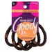GOODY Volume Boost Ponytailers Elastics Hair Tie for Fine Hair - 5 Count Brown - Ouchless Pain-Free Hair Accessories for Women Men Boys & Girls - Perfect for Long Lasting Braids Ponytails & More Volume Boost Brown 5...