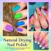DouborQ 12 Color Nail Polish Set Neno Air Dry 12 Bright Colors 0.35oz Regular Nail Polish Kit Spring Summer Finger Nail Polish Gift Set for Women(1-12) 12 Color Set -A - Buy Online on GoSupps.com