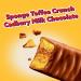 Cadbury Crunchie King Size Chocolatey Candy Bars 66 g (Pack of 24) - Buy Online on GoSupps.com