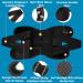 Nellhomy Professional Knee Brace with Patella Gel Pads - XL Black Support for Meniscus Tear & Knee Pain Relief - Buy Online on GoSupps.com