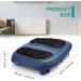 Nekteck Shiatsu Heated Foot Massager Machine with Infrared Heat - Electric Kneading for Plantar Fasciitis Relief - Blue - Buy Online on GoSupps.com