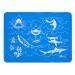 Brinware Reusable Slip Resistant Toddler Silicone Placemat for Kids - Dinosaur & Shark Green/Blue (2 Pack) 2 Pack - Green/Blue Dino & Shark - Buy Online on GoSupps.com