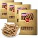 4 Boxes of American Wisconsin Ginseng - Small Long Root - Premium Quality Panax Ginseng. Boosts Body Immunity Energy for Men & Women (16oz) 4 Ounce (Pack of 4)