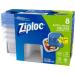 Ziploc One Press Seal Extra Small Square Container - 24 ct (Pack of 3) - Buy Online on GoSupps.com