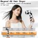Professional Hair Dryer | 110 000 RPM Fast Drying | 100M Negative Ions for Smooth Hair | 4 Heat & 3 Speed Settings | Lightweight & Travel-Friendly Cow Blow - Buy Online on GoSupps.com