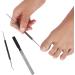 KLIPP Ingrown Toenail Tool Kit for Men and Women Ingrowing Toe Nail Lifter Rounded File and Metal Fingernail File for Manicure Pedicure Foot Care Heavy Duty Surgical Grade Steel - Buy Online on GoSupps.com