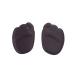 2 x Black Padded Insole Cushioned Shoe Insert Liner for Girls Large or Womens Small Size 4-6 Little People