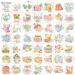 96 Tea Party Temporary Tattoos | 48 Styles Tea Party Birthday Supplies for Girls & Boys | Tea Kettle, Cupcakes | Partea Birthday Stickers - Buy Online on GoSupps.com