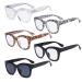 Eyekepper Oversized Women's Reading Glasses - Retro Reading Aid for Women 5 Pairs Mix 2.75 x