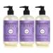 MRS. MEYER'S CLEAN DAY Liquid Hand Soap, Lilac Scent, 12.5 Ounce Bottle (Pack of 3)