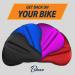 Bikeroo Gel Bike Seat Cushion - Peloton Compatible, Adjustable for Men & Women - Black Large - Buy Online on GoSupps.com