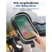 Coic Waterproof 360 Mobile Phone Holder for Bicycle & Motorcycle | Fits 4.7-6.5 Inch Smartphones | Handlebar Accessories with Rain Hood - Buy Online on GoSupps.com