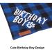 Adoggygo X-Large Blue Dog Birthday Party Supplies - Boy Dog Bandana & Birthday Hat with Numbers - Multi Size Options for Large & X-Large Dogs - Buy Online on GoSupps.com