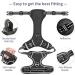 Heele No-Pull Dog Harness for Small Dogs | Soft Breathable Adjustable Reflective | XS Black - Anti-Pull with Padded Handle - Buy Online on GoSupps.com