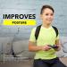 Leramed 2023 Posture Corrector for Men and Women - Adjustable Upper Back Brace for Clavicle Support - Relieves Neck, Back, Shoulder Pain - Chest Size 25-50 - Buy Online on GoSupps.com