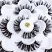 7 Pairs of 3D False Eyelashes Set | Reusable Natural Artificial Eyelashes (004) - International Shipping Available - Buy Online on GoSupps.com