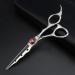 High-grade silver 6.0-inch hairdressing scissors with screws Convenient and durable Comfortable and easy to use scissors Professional hair scissors (cutting scissors) - Buy Online on GoSupps.com