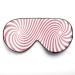 townssilk 100% Silk Sleep mask with Silk Adjustable Strap Comfortable and Super Soft Eye mask Ultimate Sleeping aid Blindfold DizzyingLines-Pink Eudizzyinglines-pink