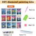 5D Diamond Painting Kits for Adults - Tiny Fun 12 Pack DIY Art Kit with Round Full Drill Diamonds for Home Decoration - 12x16 Inch - Buy Online on GoSupps.com