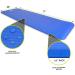 ProsourceFit Extra Thick Blue Yoga Pilates Mat 1/2 - Premium Exercise Mat - Buy Online on GoSupps.com