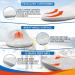 Orthopedic Winter Insole for Men & Women - Grey Warm - Size MEN (11-11 1/2) | WOMEN (13-13 1/2) - 295MM-11.61 - Buy Online on GoSupps.com