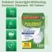 Polident Overnight Whitening Denture Cleaner 120 Tablets Bundle + Dentu-Care Bamboo Denture Brush | Gentle Cleaning for Full & Partial Dentures - Buy Online on GoSupps.com