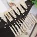 18 Pcs Pearl Hair Clips Large Hair Clips Barrette Hair for Women Girls Fashion Hair Accessories